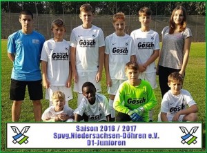 Unsere 1. D-Jugend ...