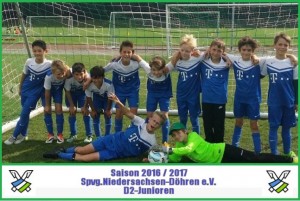 ... und unsere D2-Junioren ...