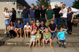 Nach der aktiven Zeit geht es bei uns nicht nur familiär, ...