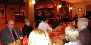 ... und danach in harmonischer Atmosphäre...  